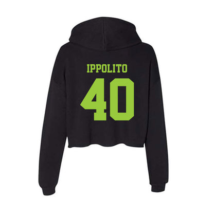 USF - NCAA Football : Ty Ippolito - Women's Crop Fleece Hoodie-1