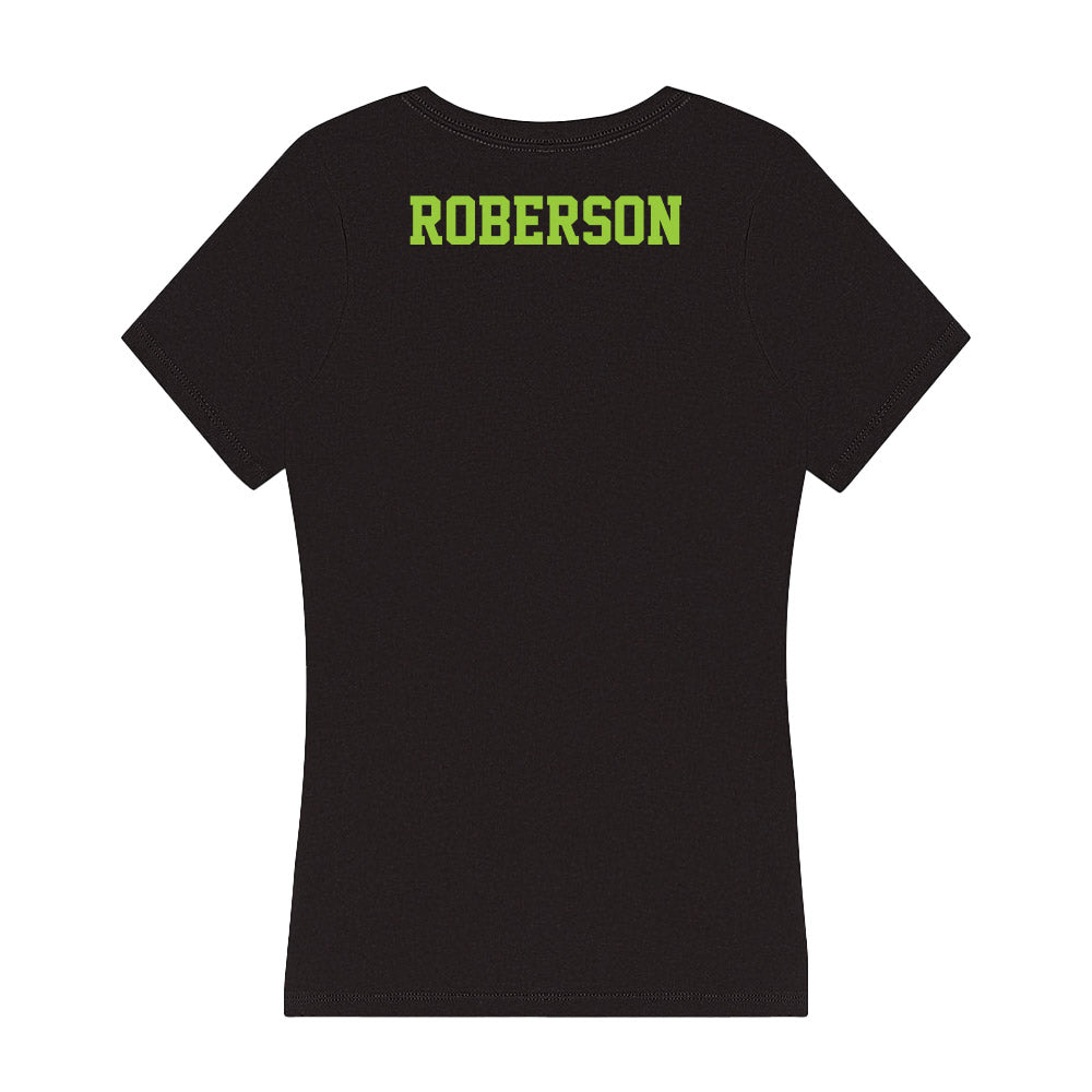 USF - NCAA Women's Track & Field : Jamya Roberson - Women's V-Neck T-Shirt-1