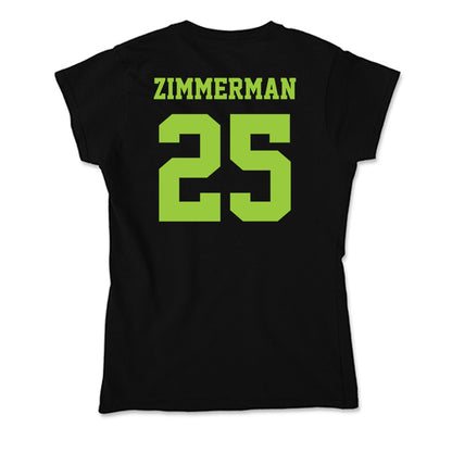 USF - NCAA Women's Lacrosse : Morgan Zimmerman - Soft Style Women’s T-Shirt-1