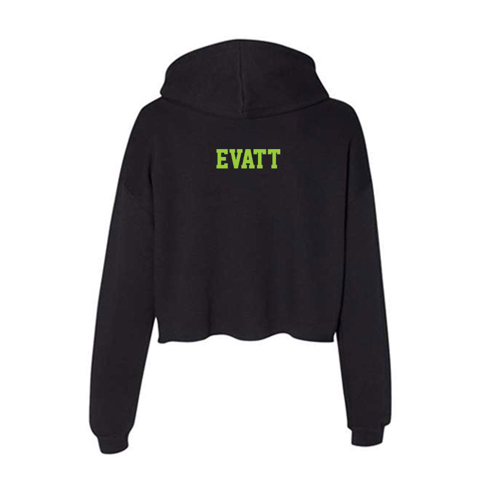 USF - NCAA Women's Track & Field : Tristen Evatt - Women's Crop Fleece Hoodie-1