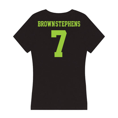 USF - NCAA Football : Michael Brown-Stephens - Women's V-Neck T-Shirt-1