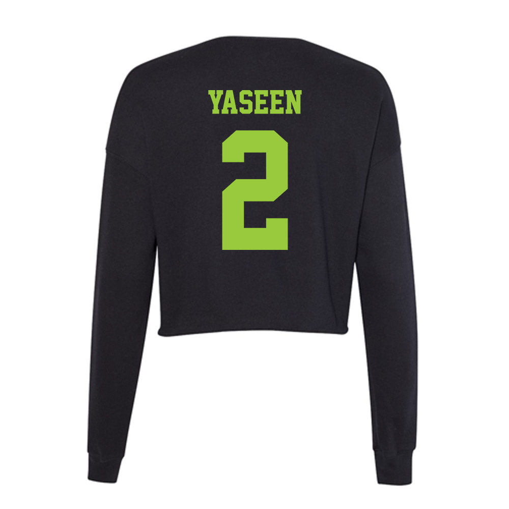 USF - NCAA Football : Abdur-Rahmaan Yaseen - Women's Cropped Crew Fleece-1