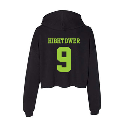 USF - NCAA Men's Basketball : Gavin Hightower - Women's Crop Fleece Hoodie-1