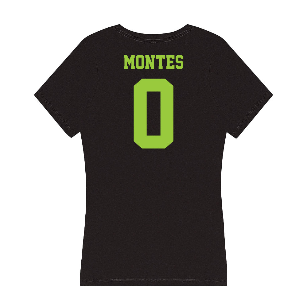 USF - NCAA Baseball : John Montes - Women's V-Neck T-Shirt-1