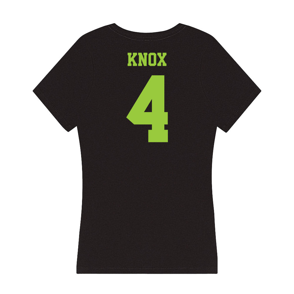 USF - NCAA Men's Basketball : Kobe Knox - Women's V-Neck T-Shirt-1