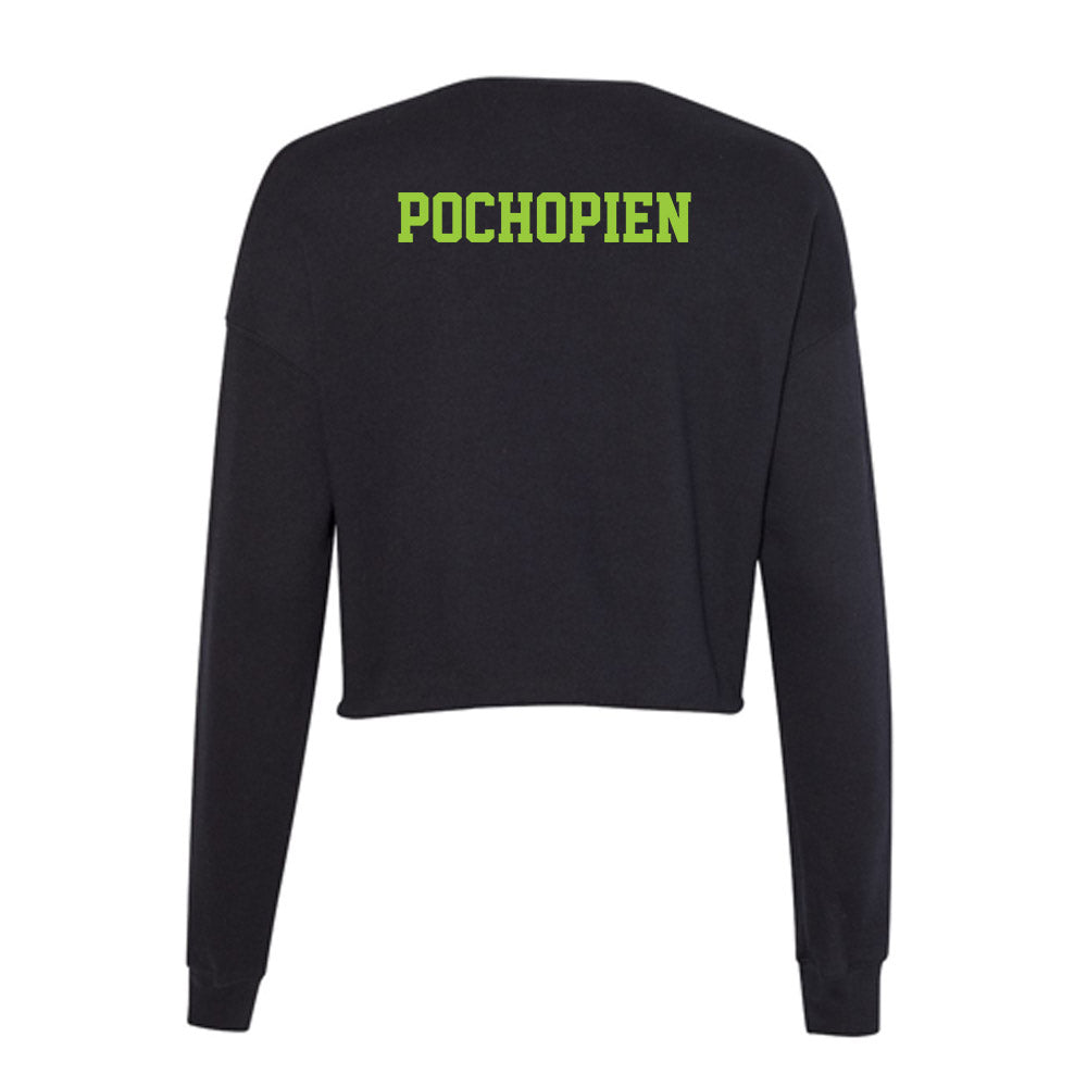 USF - NCAA Men's Track & Field : Nikodem Pochopien - Women's Cropped Crew Fleece-1