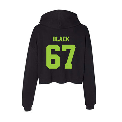 USF - NCAA Football : Kody Black - Women's Crop Fleece Hoodie-1