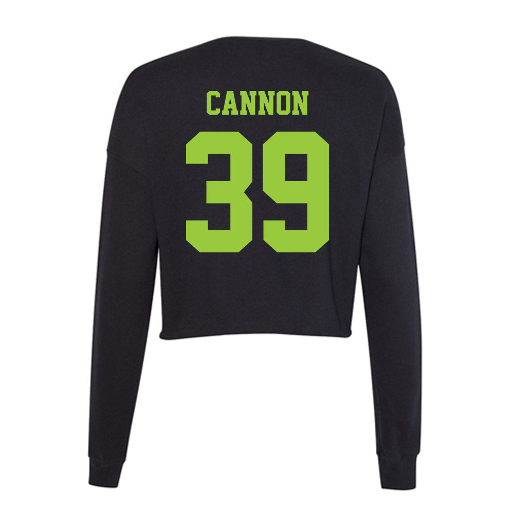 USF - NCAA Football : John Cannon - Women's Cropped Crew Fleece-1