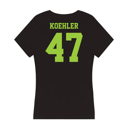 USF - NCAA Baseball : Evan Koehler - Women's V-Neck T-Shirt-1