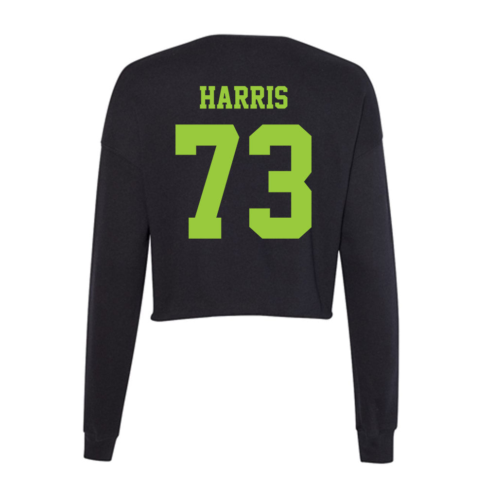 USF - NCAA Football : Caleb Harris - Women's Cropped Crew Fleece-1