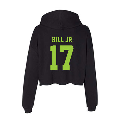 USF - NCAA Football : Rodney Hill Jr - Women's Crop Fleece Hoodie-1