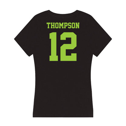 USF - NCAA Women's Basketball : Amy Thompson - Women's V-Neck T-Shirt-1