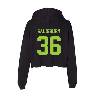 USF - NCAA Women's Lacrosse : Jordan Salisbury - Women's Crop Fleece Hoodie-1