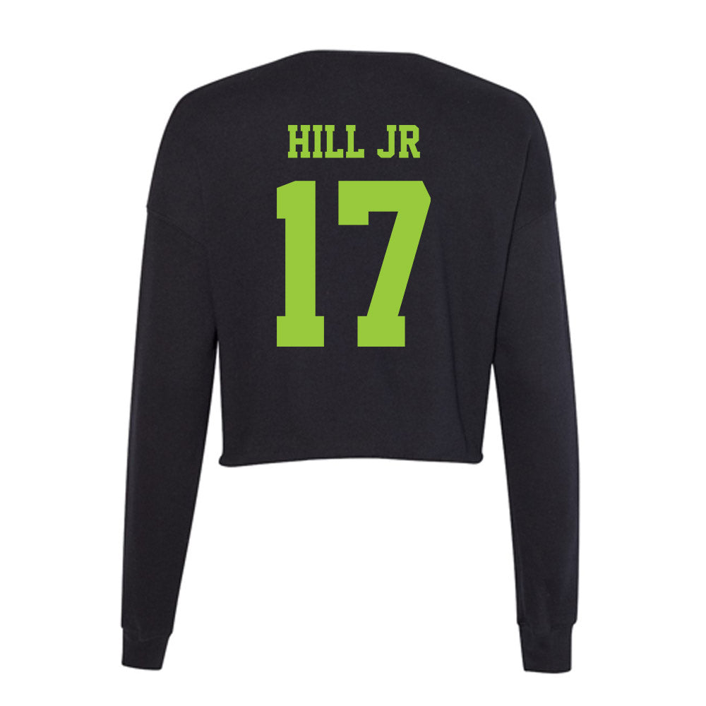 USF - NCAA Football : Rodney Hill Jr - Women's Cropped Crew Fleece-1