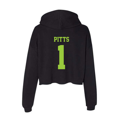 USF - NCAA Baseball : Eli Pitts - Women's Crop Fleece Hoodie-1