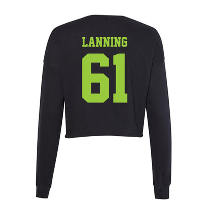 USF - NCAA Football : Gannon Lanning - Women's Cropped Crew Fleece-1