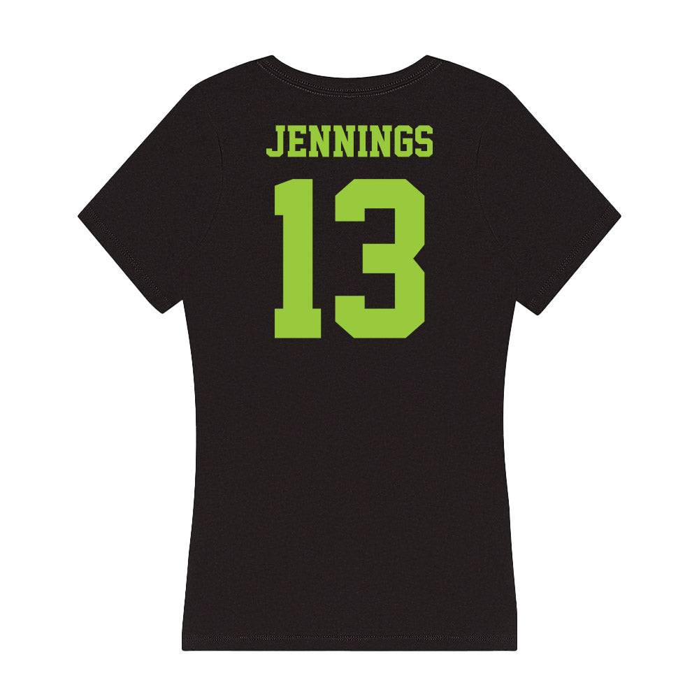 USF - NCAA Men's Basketball : Kasen Jennings - Women's V-Neck T-Shirt-1