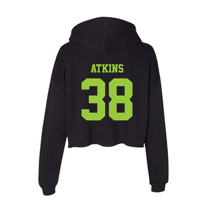 USF - NCAA Football : Sean Atkins - Women's Crop Fleece Hoodie-1