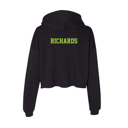 USF - NCAA Women's Track & Field : Nia Jordan Richards - Women's Crop Fleece Hoodie-1