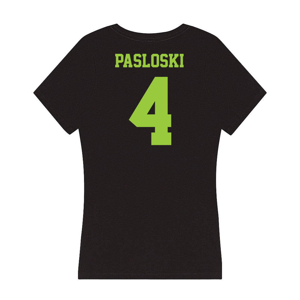 USF - NCAA Beach Volleyball : Sasha Pasloski! - Women's V-Neck T-Shirt-1