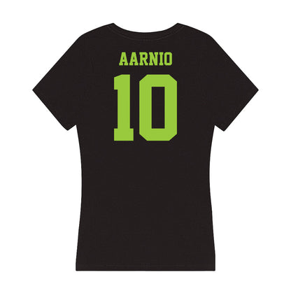 USF - NCAA Women's Basketball : Janette Aarnio - Women's V-Neck T-Shirt-1