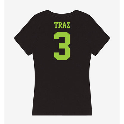 USF - NCAA Women's Lacrosse : Elle Traz - Women's V-Neck T-Shirt-1