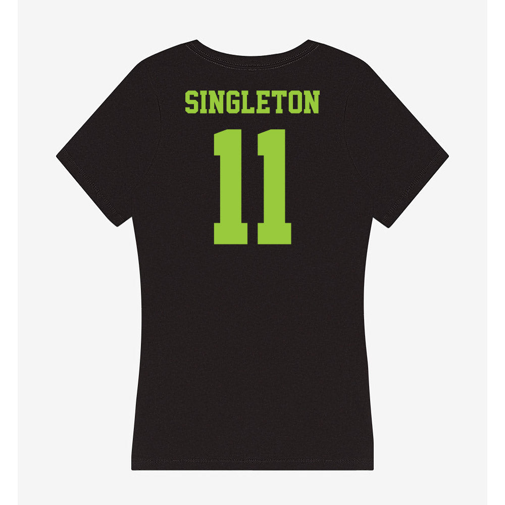 USF - NCAA Football : Keshaun Singleton - Women's V-Neck T-Shirt-1