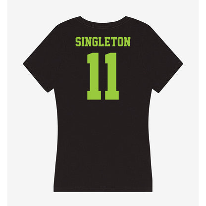 USF - NCAA Football : Keshaun Singleton - Women's V-Neck T-Shirt-1