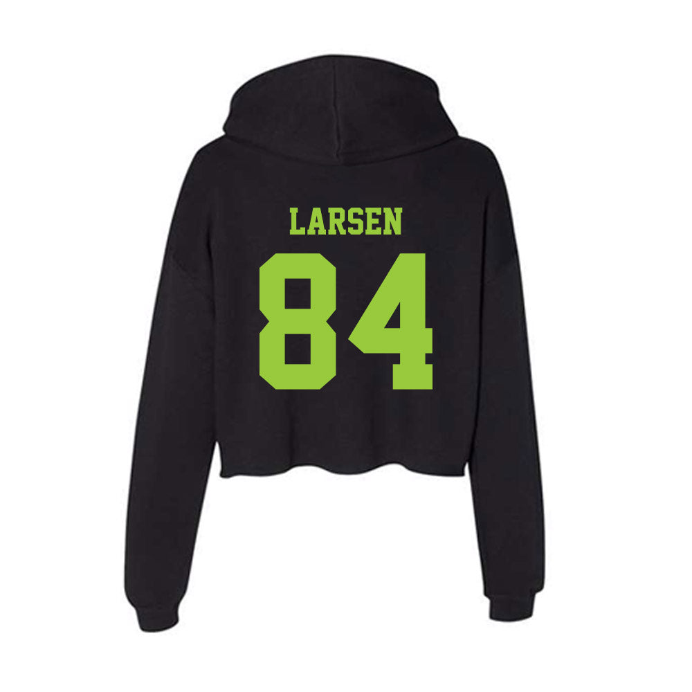 USF - NCAA Women's Lacrosse : Lexi Larsen - Women's Crop Fleece Hoodie-1