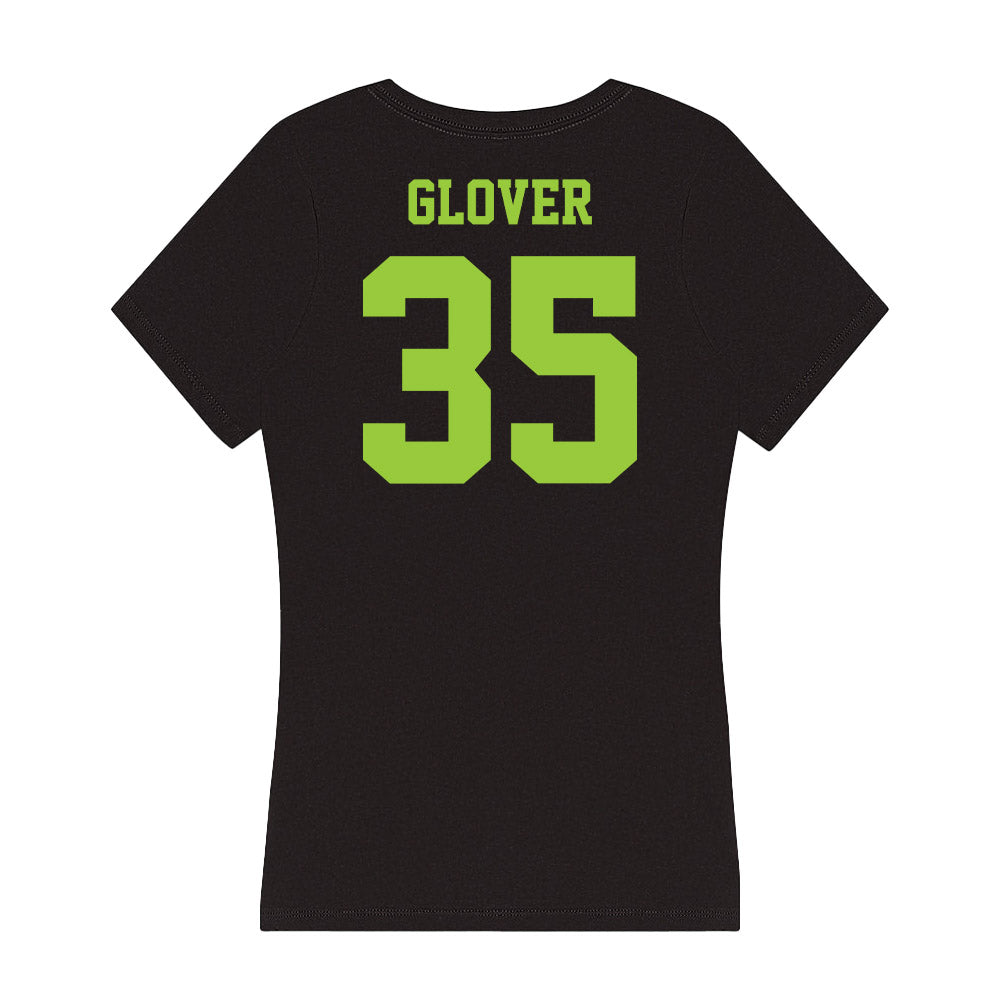 USF - NCAA Men's Basketball : Taj Glover - Women's V-Neck T-Shirt-1