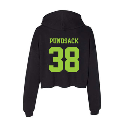 USF - NCAA Baseball : Caleb Pundsack - Women's Crop Fleece Hoodie-1