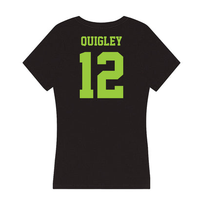 USF - NCAA Baseball : Anthony Quigley - Women's V-Neck T-Shirt-1