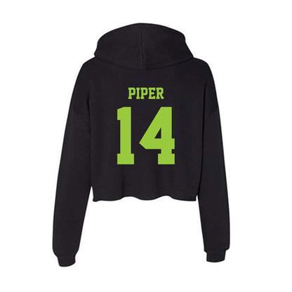 USF - NCAA Women's Basketball : Ines Piper - Women's Crop Fleece Hoodie-1