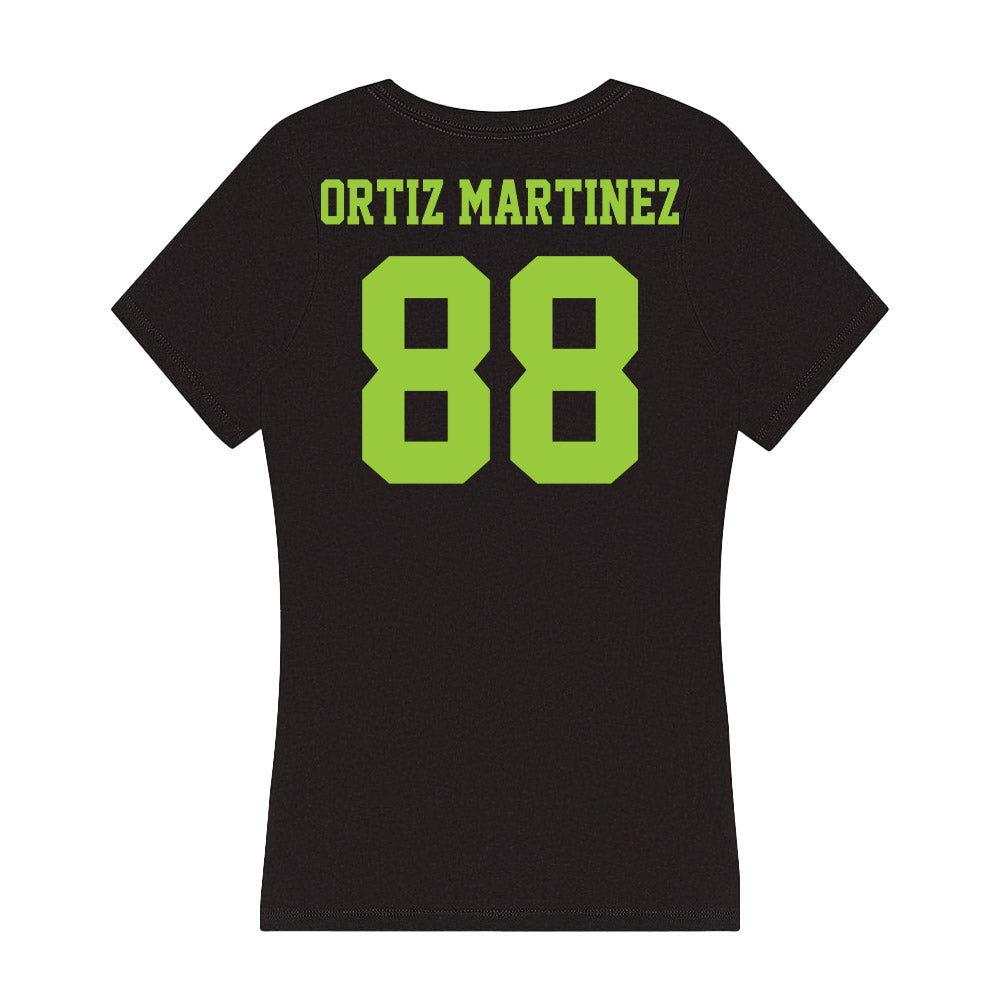 USF - NCAA Softball : Camille Ortiz Martinez - Women's V-Neck T-Shirt-1