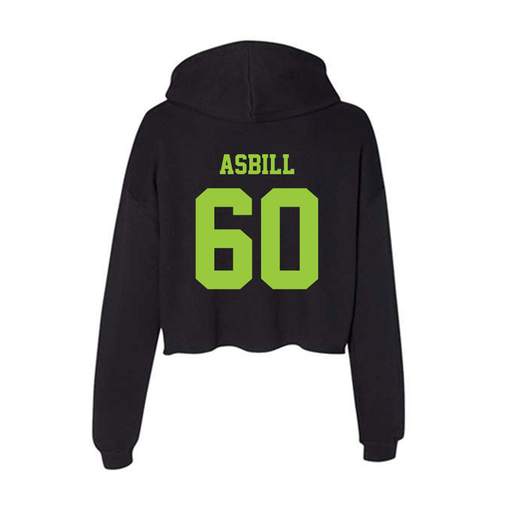 USF - NCAA Baseball : Austin Asbill - Women's Crop Fleece Hoodie-1