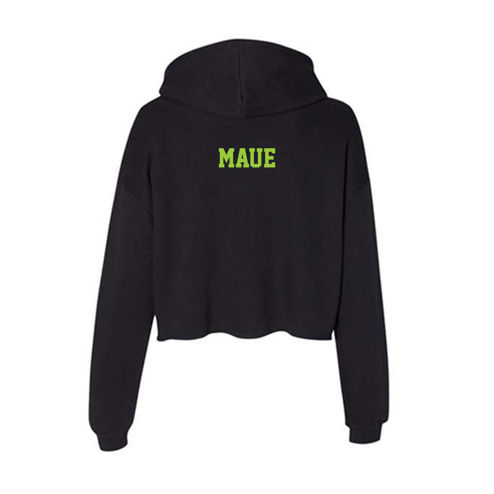 USF - NCAA Men's Cross Country : Aiden Maue - Women's Crop Fleece Hoodie-1