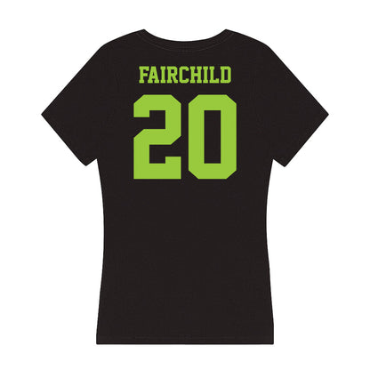 USF - NCAA Women's Soccer : Mia Fairchild - Women's V-Neck T-Shirt-1