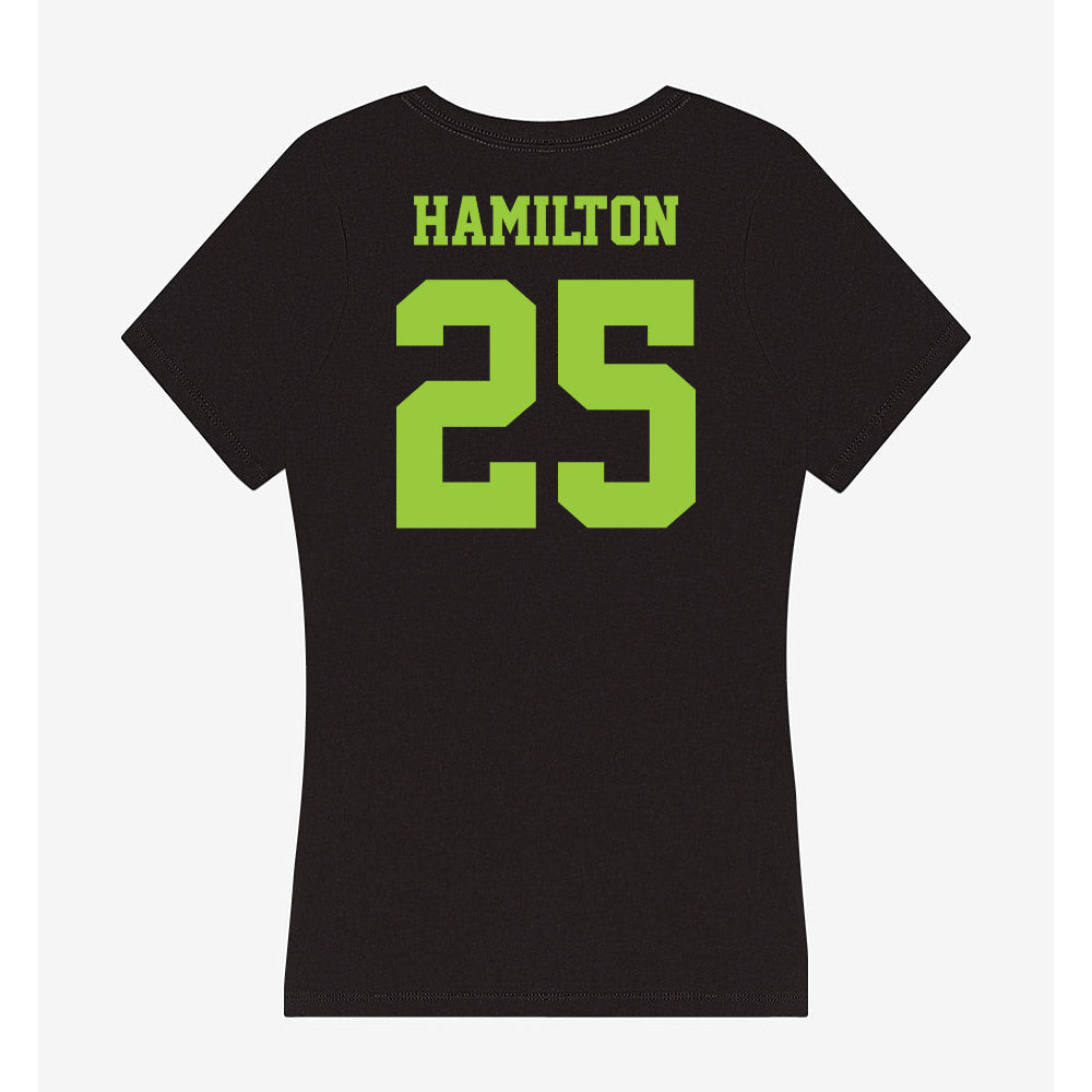 USF - NCAA Football : Zavier Hamilton - Women's V-Neck T-Shirt-1