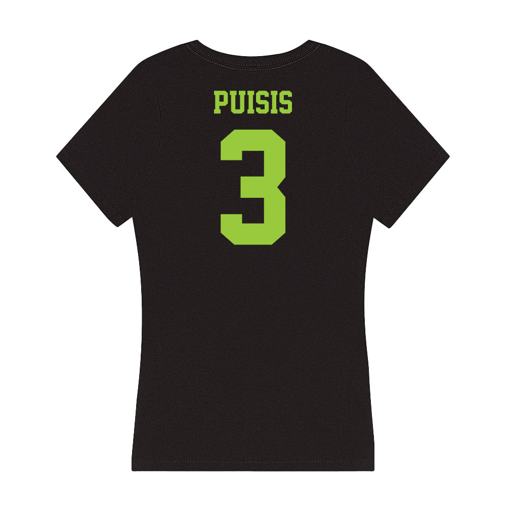 USF - NCAA Women's Basketball : Sammie Puisis - Women's V-Neck T-Shirt-1