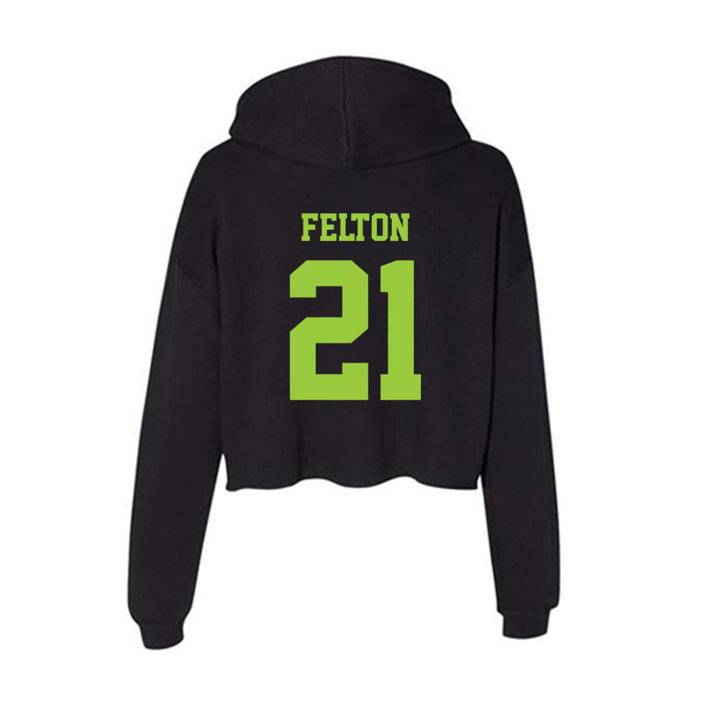 USF - NCAA Women's Soccer : Macy Felton - Women's Crop Fleece Hoodie-1