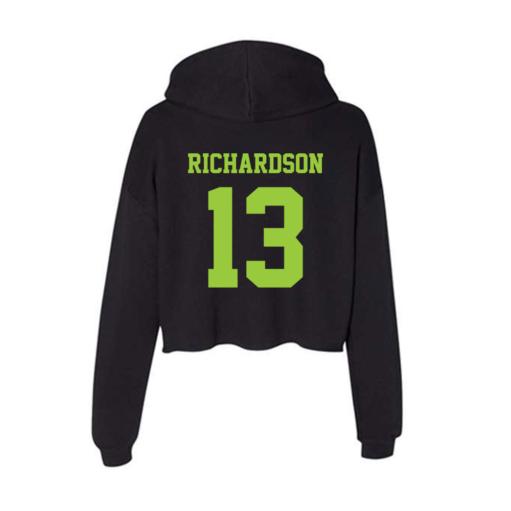 USF - NCAA Men's Soccer : Tyler Richardson - Women's Crop Fleece Hoodie-1