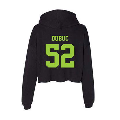 USF - NCAA Football : Trey Dubuc - Women's Crop Fleece Hoodie-1