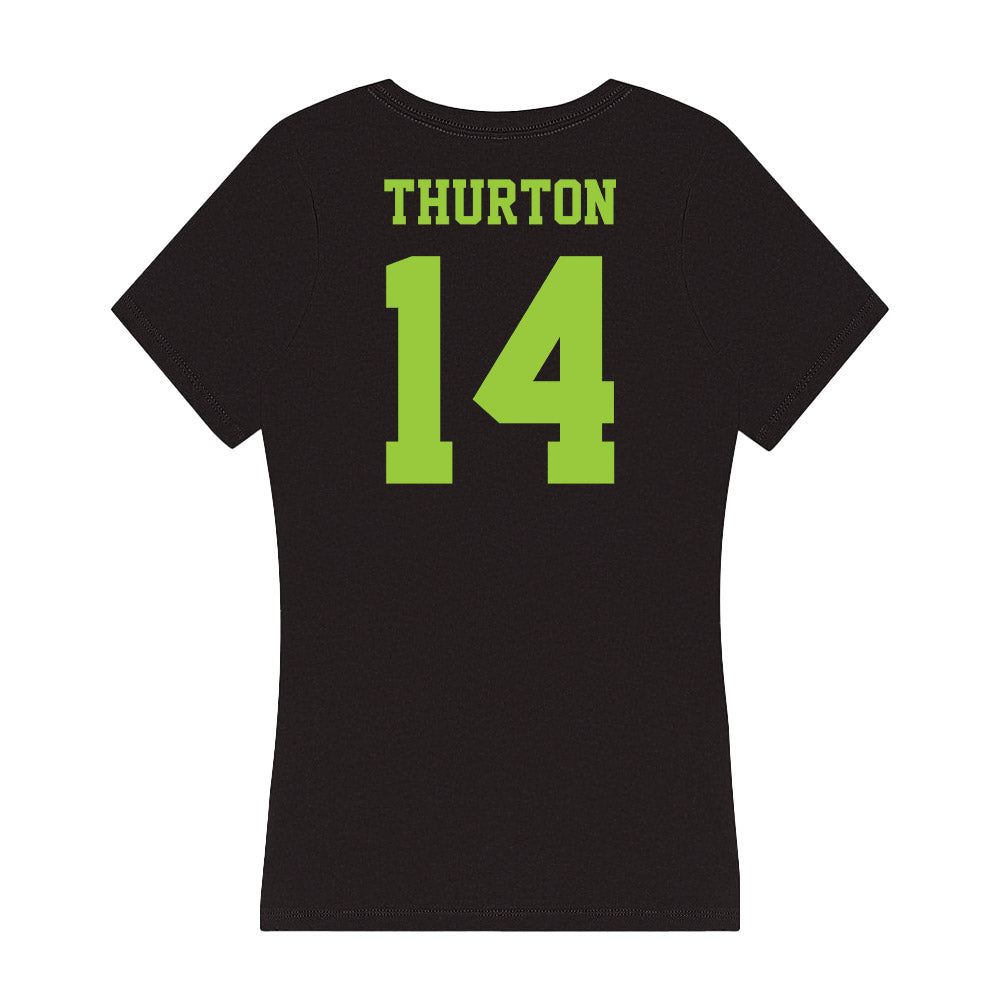 USF - NCAA Women's Soccer : Serita Thurton - Women's V-Neck T-Shirt-1