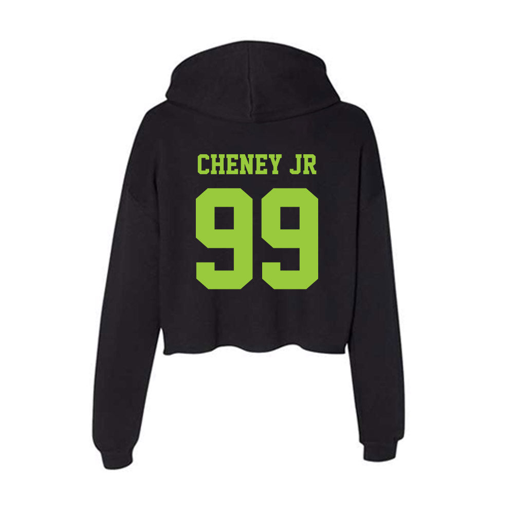 USF - NCAA Football : Rashad Cheney Jr - Women's Crop Fleece Hoodie-1