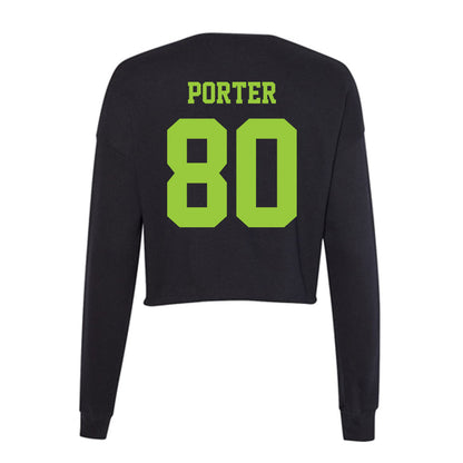 USF - NCAA Football : Joshua Porter - Women's Cropped Crew Fleece-1