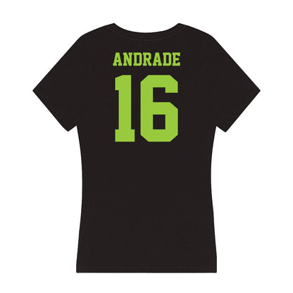 USF - NCAA Women's Volleyball : Maria Clara Andrade - Women's V-Neck T-Shirt-1