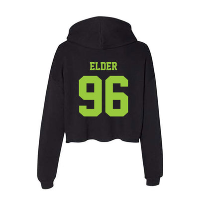 USF - NCAA Football : Chad Elder - Women's Crop Fleece Hoodie-1