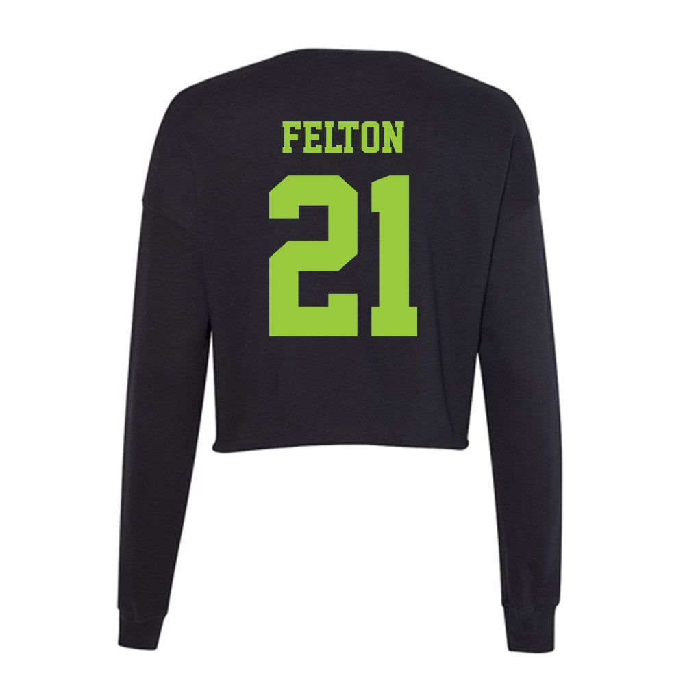 USF - NCAA Women's Soccer : Macy Felton - Women's Cropped Crew Fleece-1