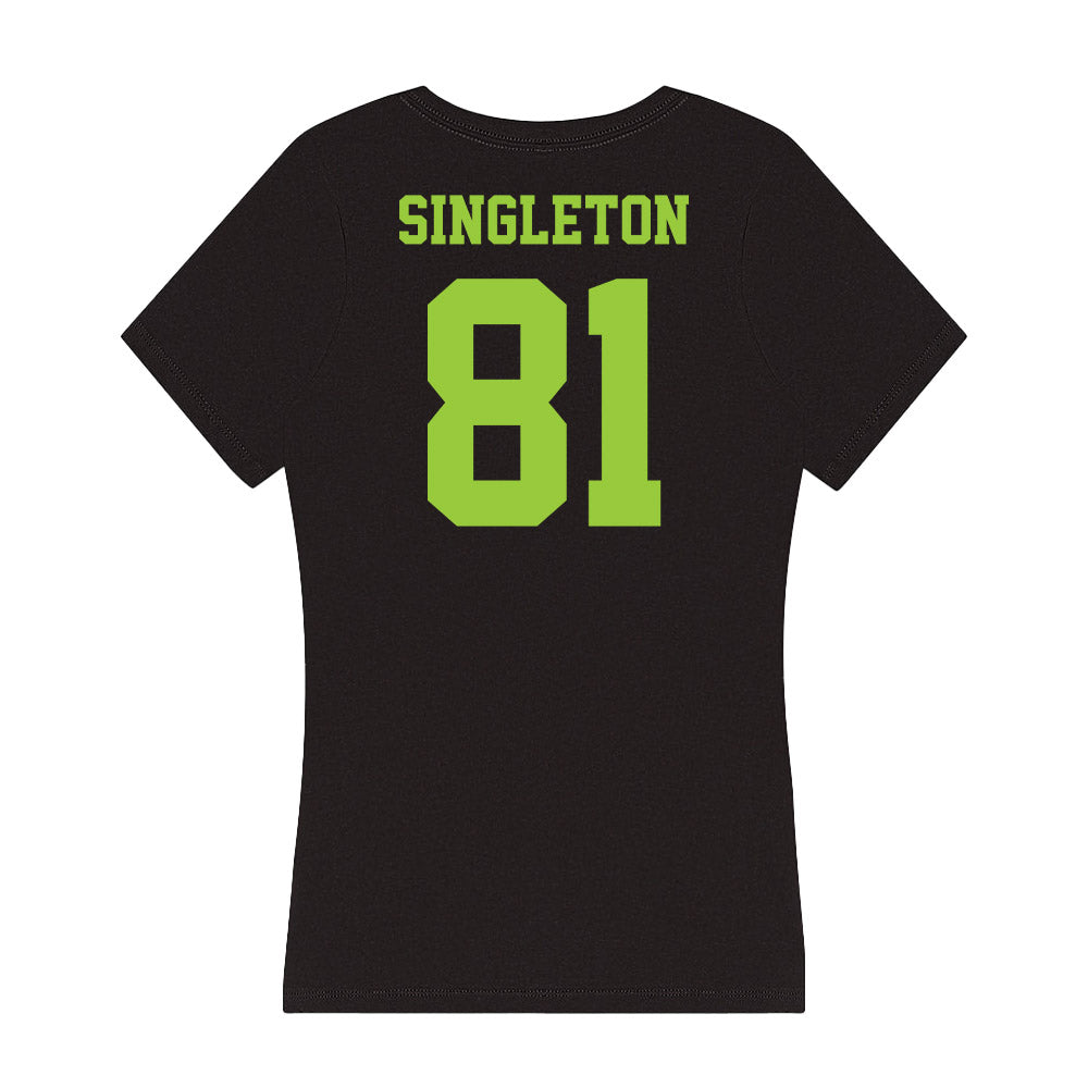 USF - NCAA Football : Keshaun Singleton - Women's V-Neck T-Shirt-1