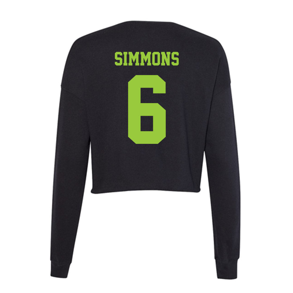 USF - NCAA Football : Naiem Simmons - Women's Cropped Crew Fleece-1